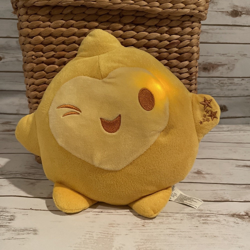 Disney Wish Hug & Wish Star‎ Plush Yellow Light Up Movie Stuffed Animal Toy - Picture 6 of 8